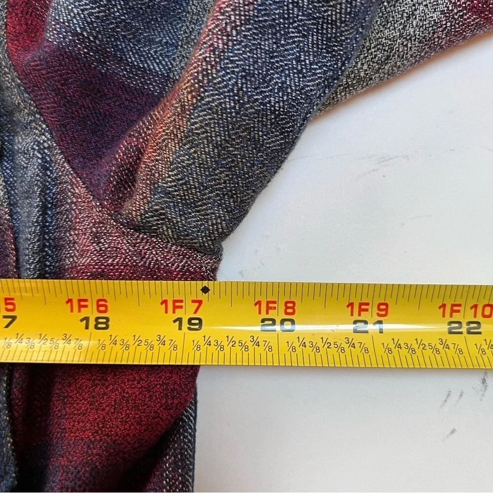 Cabi Plaid Collage Zip Front Jacket with Pearl Embellishment Style 3555 Medium